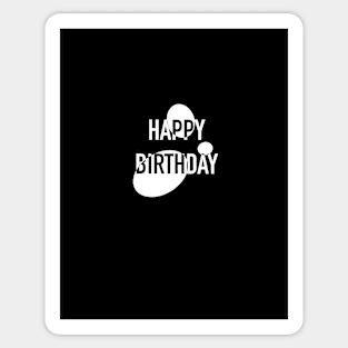 Happy Birthday Design Sticker